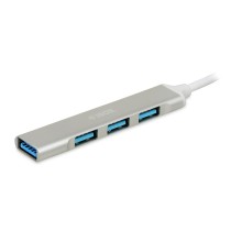 Hub USB Ibox IUH3FAS USB x 4 Weiß