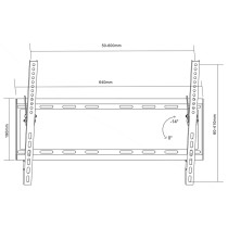 Support de TV MacLean MC-605 32" 70" 55 kg