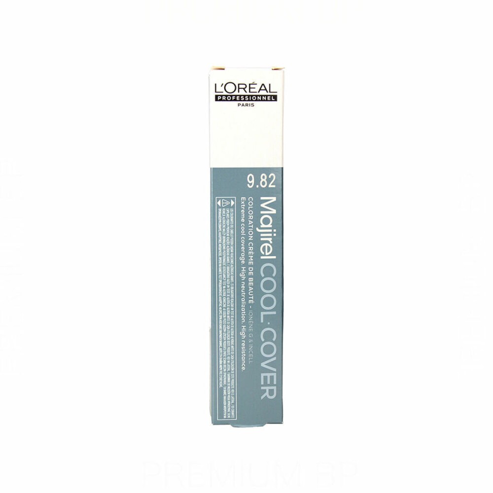 Dauerhafte Coloration L'Oreal Professionnel Paris Majirel Cool Cover 9.82 Sehr helles Blond (50 ml)