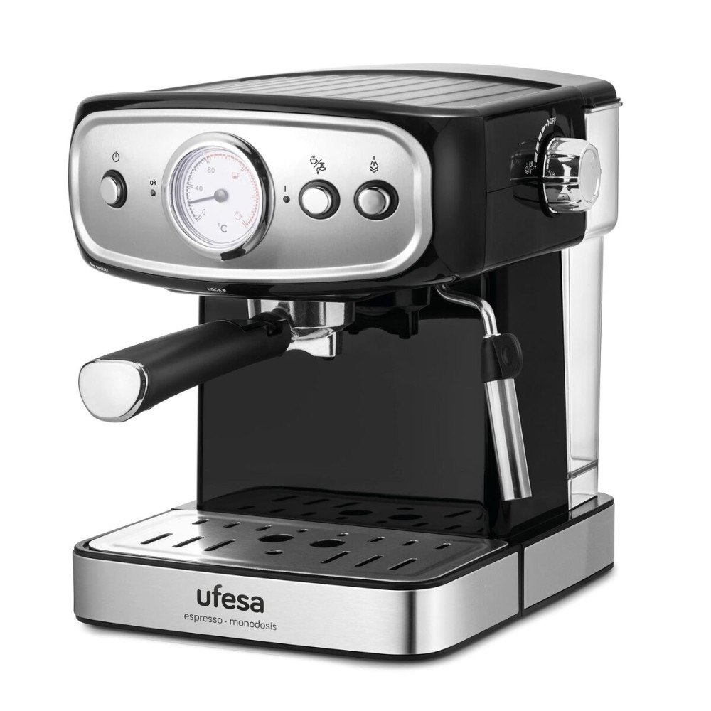 Express Manual Coffee Machine UFESA CE7244 1,5 L Black Silver 850 W