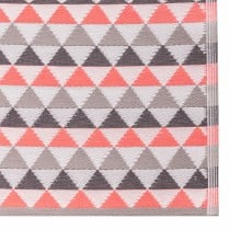 Tapis d’extérieur Safos 160 x 230 x 0,5 cm Gris Corail polypropylène