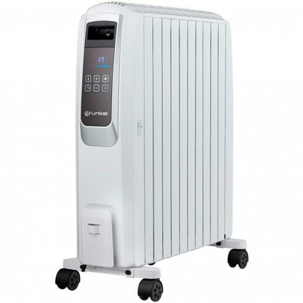 Ölheizung (10 Kammern) Grunkel RAC-10 Piros Weiß Digital Grau 2500 W