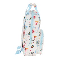 Cartable Safta My car Blanc Multicouleur 20 x 28 x 8 cm