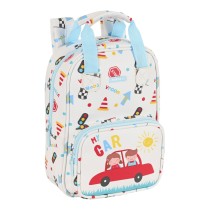 Cartable Safta My car Blanc Multicouleur 20 x 28 x 8 cm