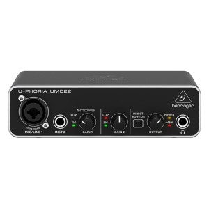 Audio-Schnittstelle Behringer UMC22