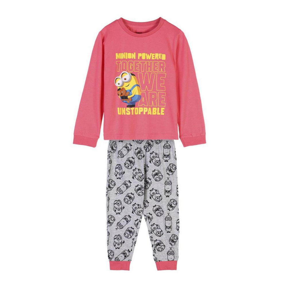 Pyjama Enfant Minions Rose