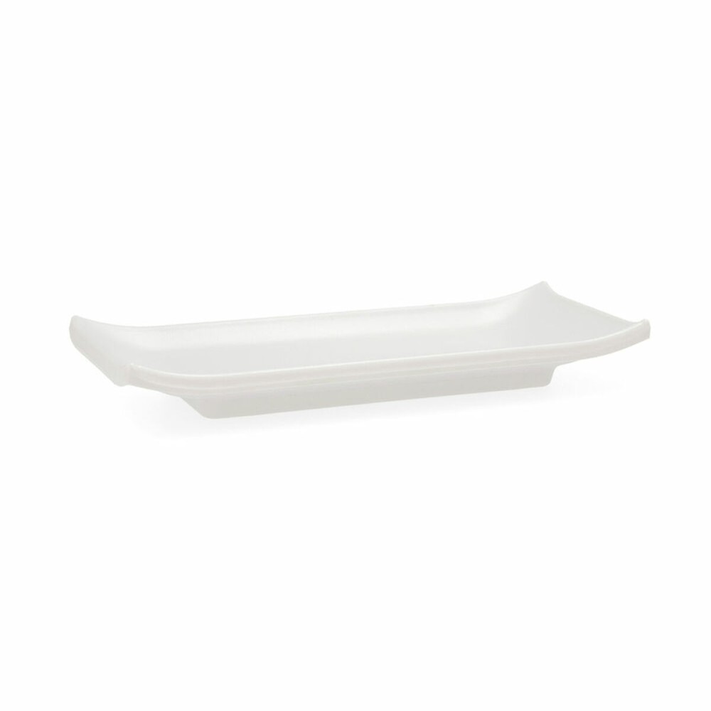 Plateau Quid Select Blanc Plastique 22,4 x 9,5 x 3 cm Sushi (12 Unités)