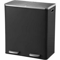 Waste bin Kitchen Move BAT-961049E BLACK Black Stainless steel 60 L