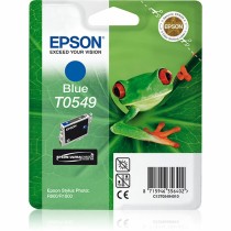 Original Tintenpatrone Epson Cartucho T0549 azul Blau