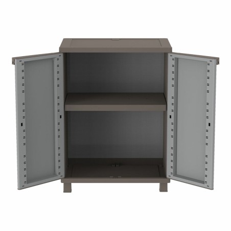 Escobero Schrank. Terry Jrattan 370 Grau Harz 68 x 37,5 x 91,5 cm 1 Regale