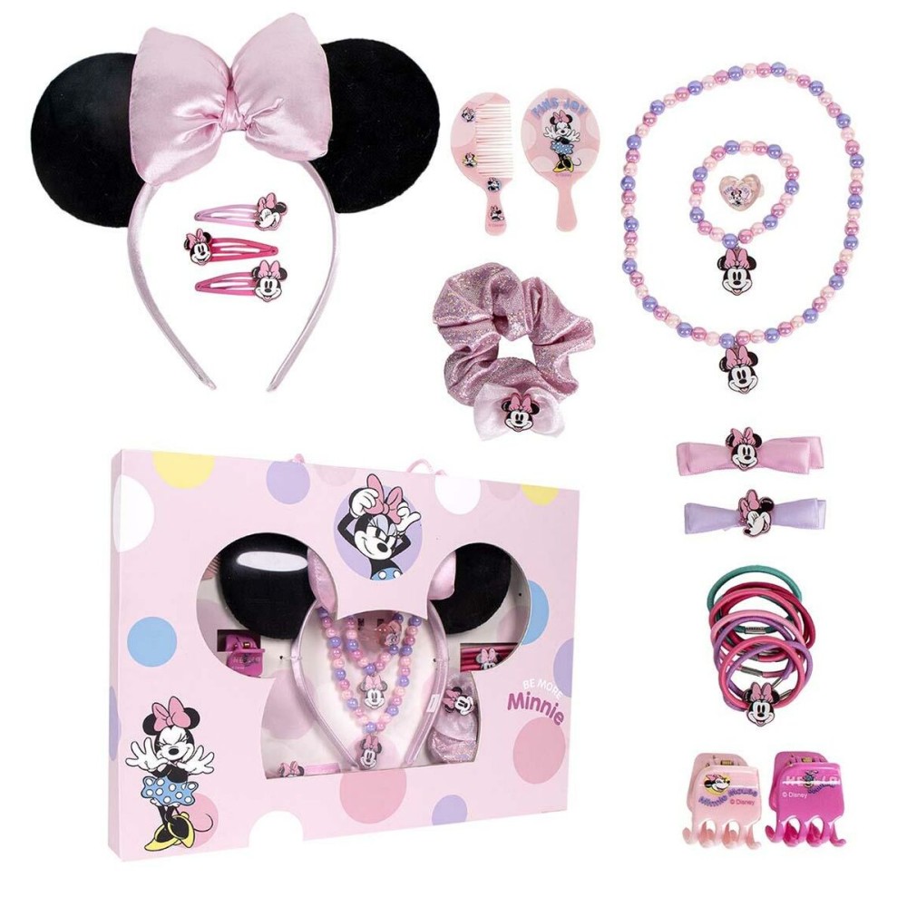 Child Toilet Bag Minnie Mouse Pink Multi-composition