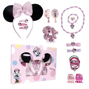 Child Toilet Bag Minnie Mouse Pink Multi-composition