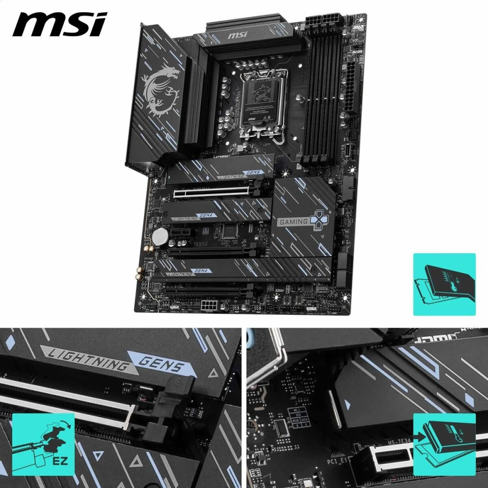 Carte Mère MSI Z890 GAMING PLUS WIFI