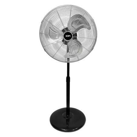 Freistehender Ventilator EDM Matte Hinterseite 80 W Ø 50 cm Industriell