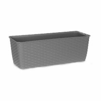 Blumenkasten Stefanplast Grau Kunststoff 15,5 x 13,5 x 39 cm (12 Stück)