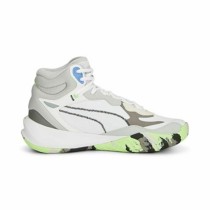 Basketballschuhe für Erwachsene Puma Playmaker Pro Mid Weiß