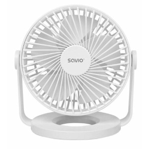 Ventilateur de Bureau Savio AD-01 WHITE Blanc 5 W