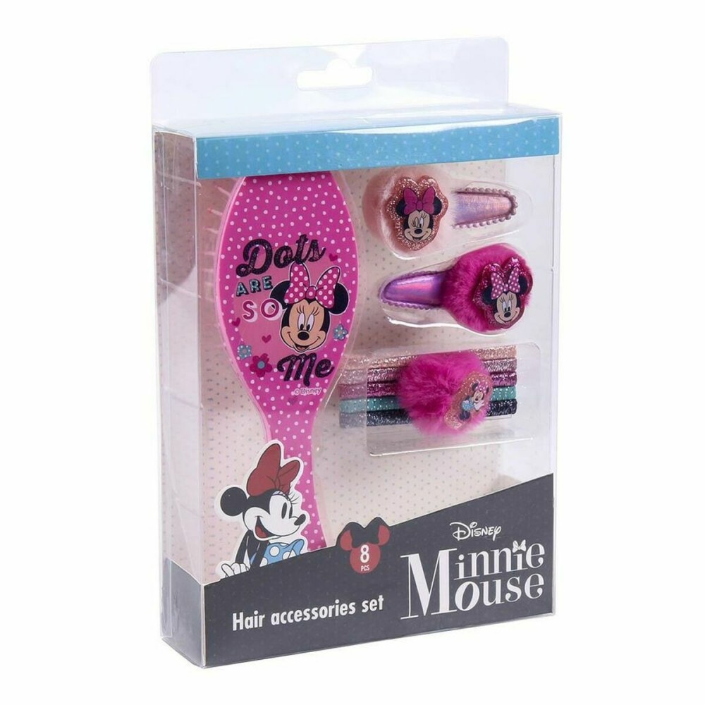 Kit de Coiffeur pour Enfant Inca Minnie Mouse (8 Pièces)