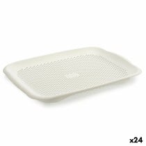 Draineur Blanc Plastique 27 x 3 x 36,3 cm (24 Unités)