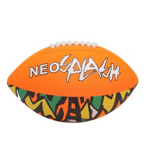 Rugby Ball Orange Neoprene