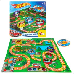 Tischspiel Hot Wheels Speed Race Game (6 Stück)