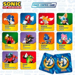 Tischspiel Sonic Chaos Control Game (6 Stück)