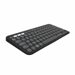 Clavier Bluetooth avec Support pour Tablette Logitech K380 Français Gris Graphite Gris foncé AZERTY