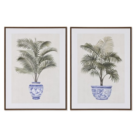 Painting Home ESPRIT Palms Colonial 60 x 4 x 80 cm (2 Units)