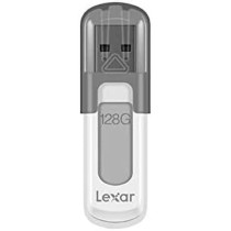 USB stick Lexar JumpDrive V100 White White/Grey 128 GB