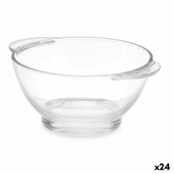 Soup Bowls Transparent 580 ml With handles Soup (24 Units)