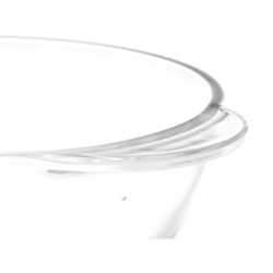 Soup Bowls Transparent 580 ml With handles Soup (24 Units)