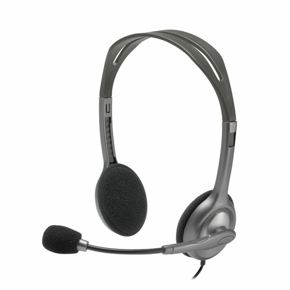 Casques avec Microphone Logitech LGT-H110 Gris