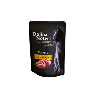 Katzenfutter Dolina Noteci Premium Huhn Rindfleisch Ente Schwein 85 g