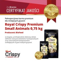 Fodder Biofeed Royal Crispy Premium 750 g