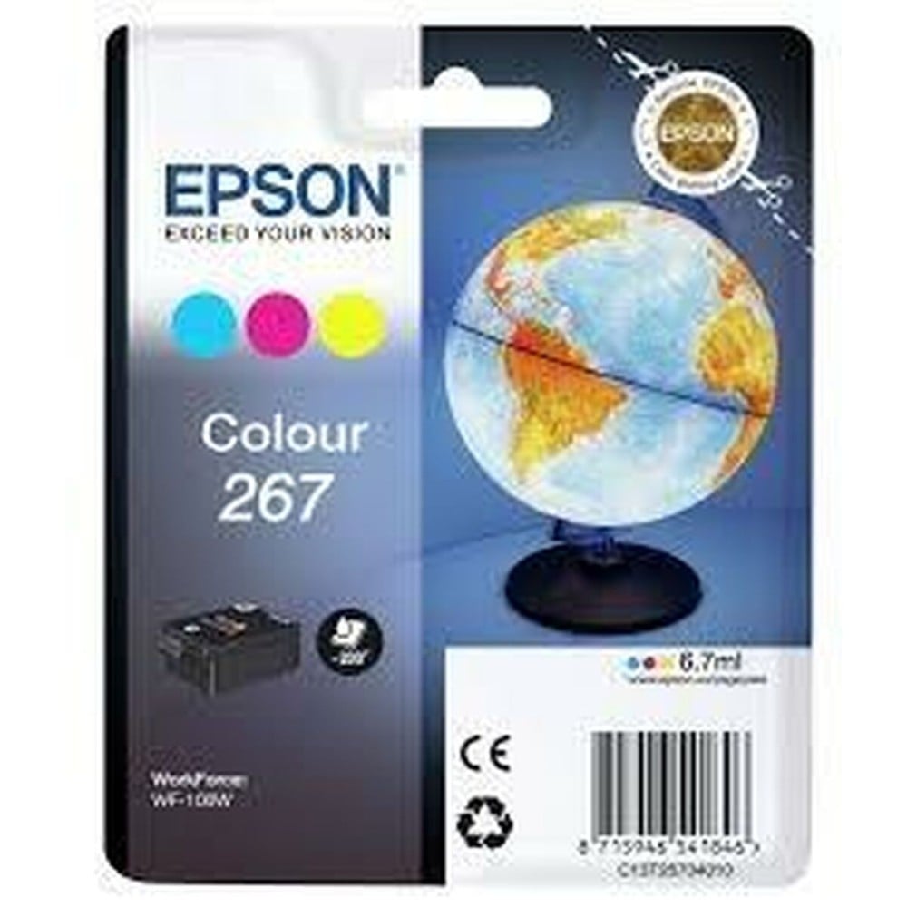 Original Tintenpatrone Epson 267 WF-100W Dreifarbig