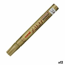 Dauermarker Uni-Ball PX-20 Gold (12 Stück)