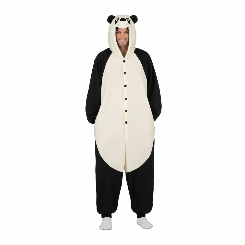 Costume for Adults My Other Me Panda bear White Black