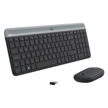 Keyboard and Mouse Logitech 920-009196 Black QWERTY