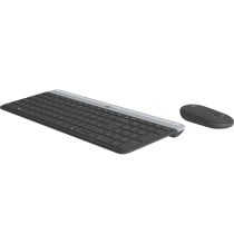 Tastatur mit Maus Logitech 920-009196 Schwarz QWERTY