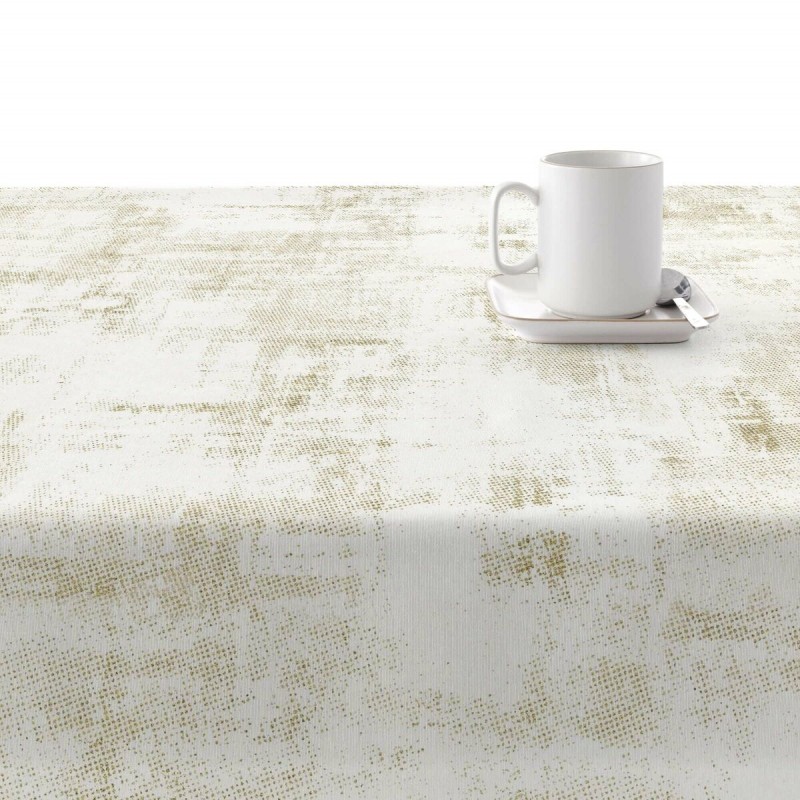 Fleckenabweisende geharzte Tischdecke Belum Texture Gold Bunt 100 x 150 cm