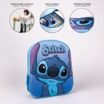 Schulrucksack 3D Stitch Blau 25 x 31 x 10 cm