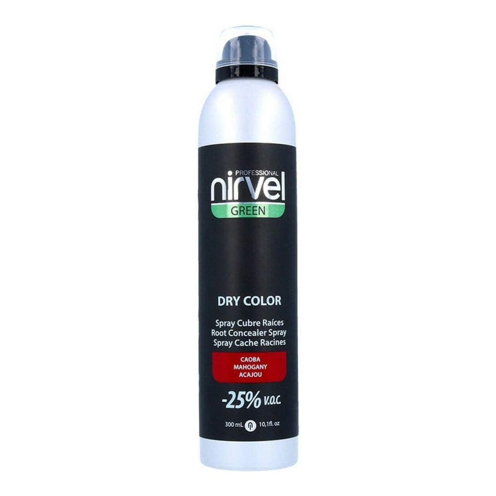 Cover Up Spray for Grey Hair Green Dry Color Nirvel Green Dry Mahogany (300 ml)