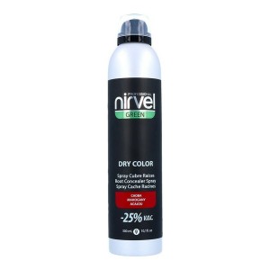 Ansatzspray für graues Haar Green Dry Color Nirvel Green Dry Mahagoni (300 ml)