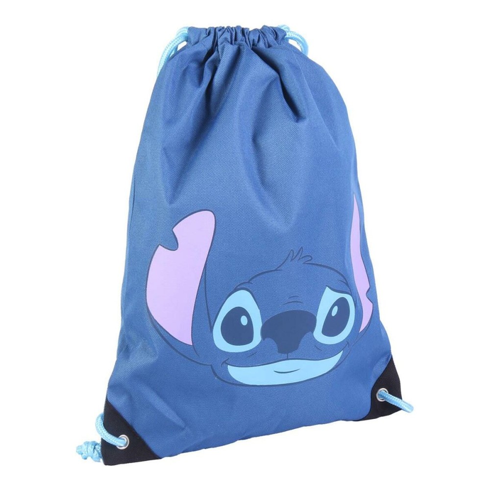 Rucksacktasche mit Bändern Disney Blau 29 x 40 x 1 cm