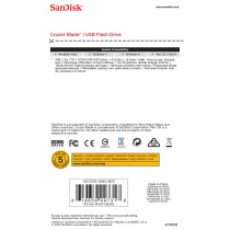 Pendrive SanDisk Cruzer Blade Black 64 GB