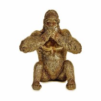 Deko-Figur Gorilla Yoga Gold 11 x 18 x 16,2 cm (12 Stück)