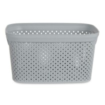 Panier à linge Gris Plastique 3 L 16,5 x 12,5 x 23 cm (24 Unités)