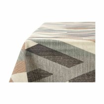 Tischdecke Abdeckung Fleckenbeständig Streifen 140 x 180 cm Beige (10 Stück)