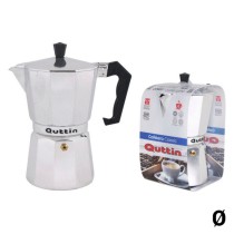 Cafetière Italienne Quttin Aluminium Acier inoxydable