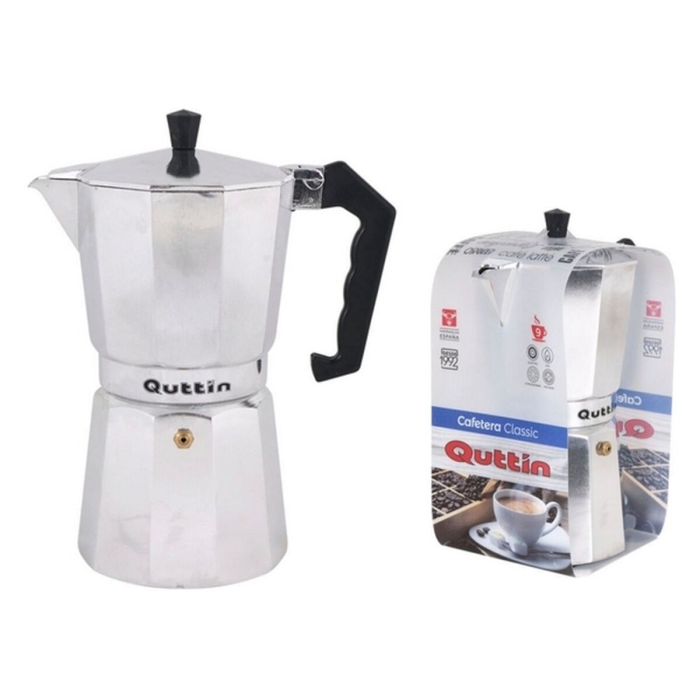 Cafetière Italienne Quttin Acier inoxydable Aluminium